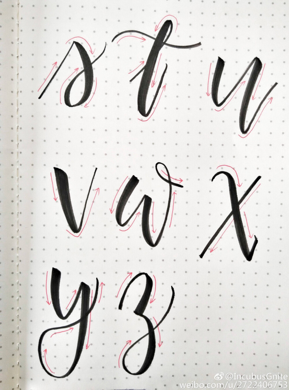 关于Brush lettering