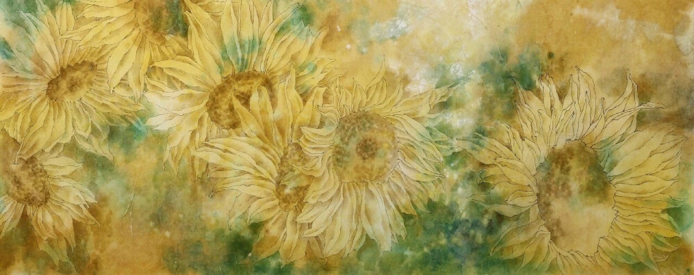 没骨画法