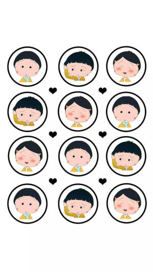 壁纸  可爱风壁纸  樱桃小丸子 聊天背景