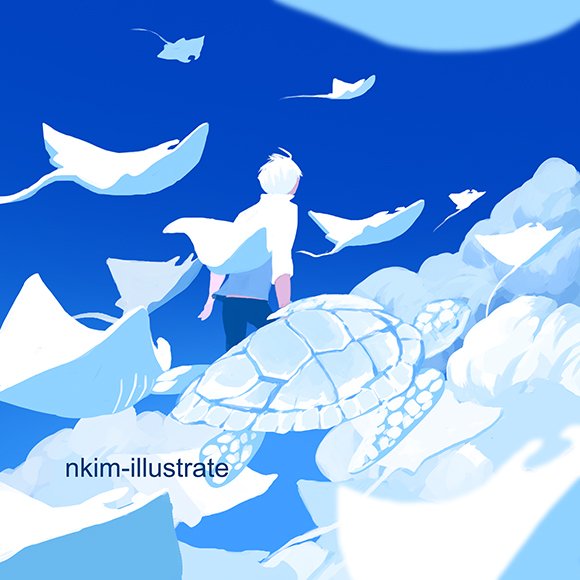 Cool Blue - Refresh
twitter @nkim_illustrate