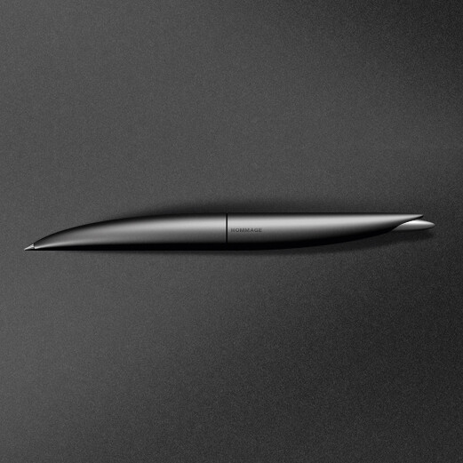 stainless steel ballpoint pen &quot;Hommage&quot; 02