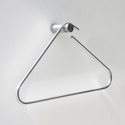 minimal metal coat hanger FRAME 2 INSILVIS