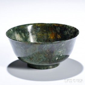 Hardstone Bowl China，成交价： 86 USD （含买家佣金），Skinner2016年亚洲艺术品春季拍卖会