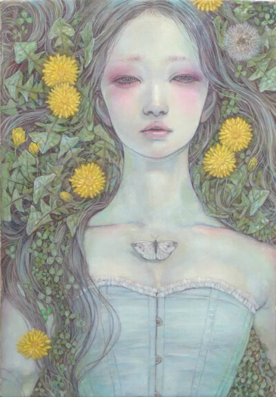 花鸟风月~ 画师：平野実穂（Miho Hirano）