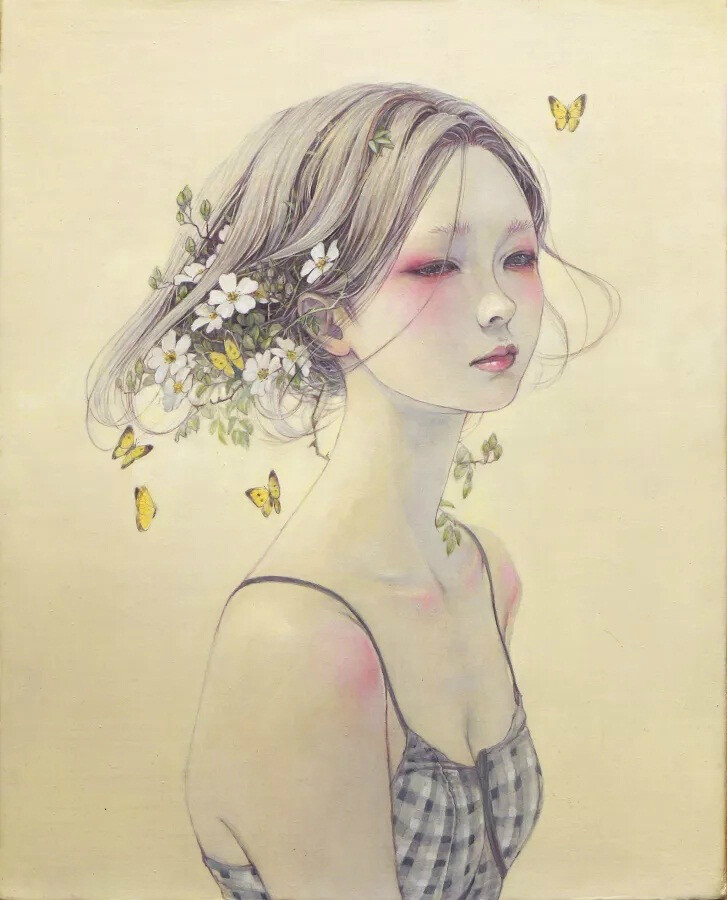 花鸟风月~ 画师：平野実穂（Miho Hirano）