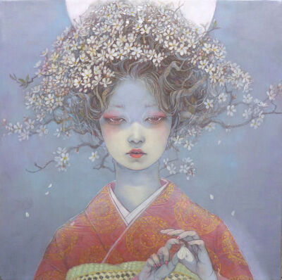 花鸟风月~ 画师：平野実穂（Miho Hirano）