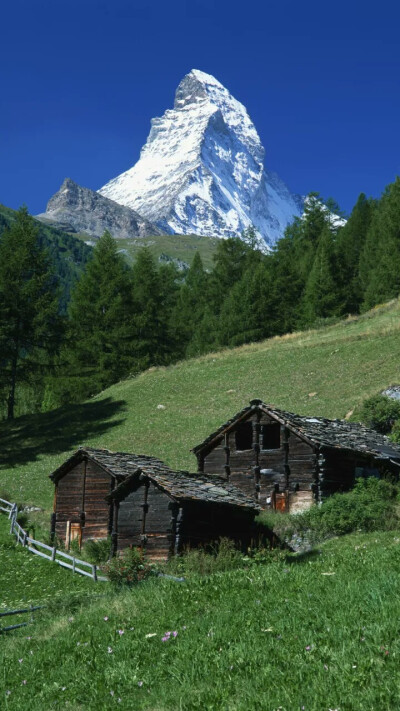 阿尔卑斯山马特洪峰