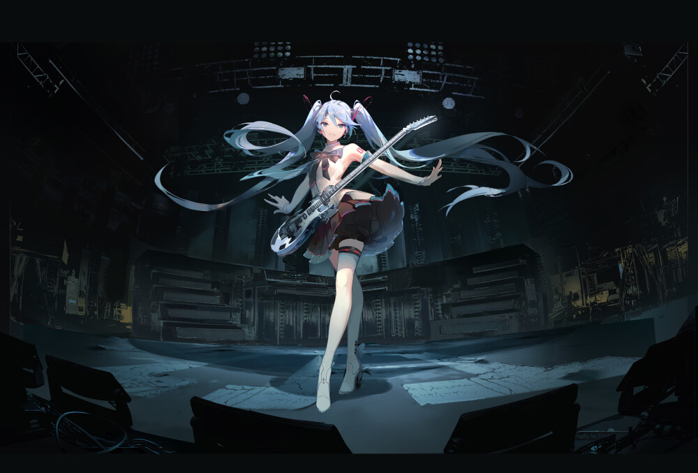 VOCALOID 初音未来 绘师：X-red flower（p id=6239377） 本作品id=70465152