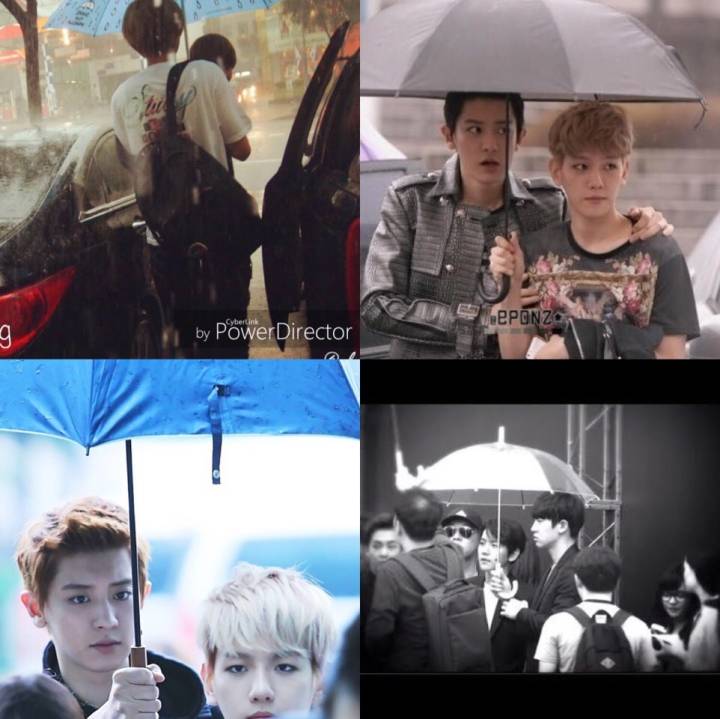 EXO 灿白 朴灿烈 边伯贤