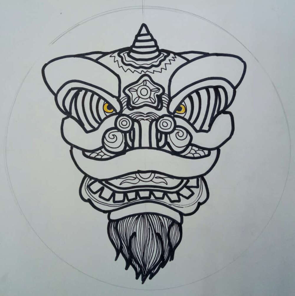 随笔，线描小稿