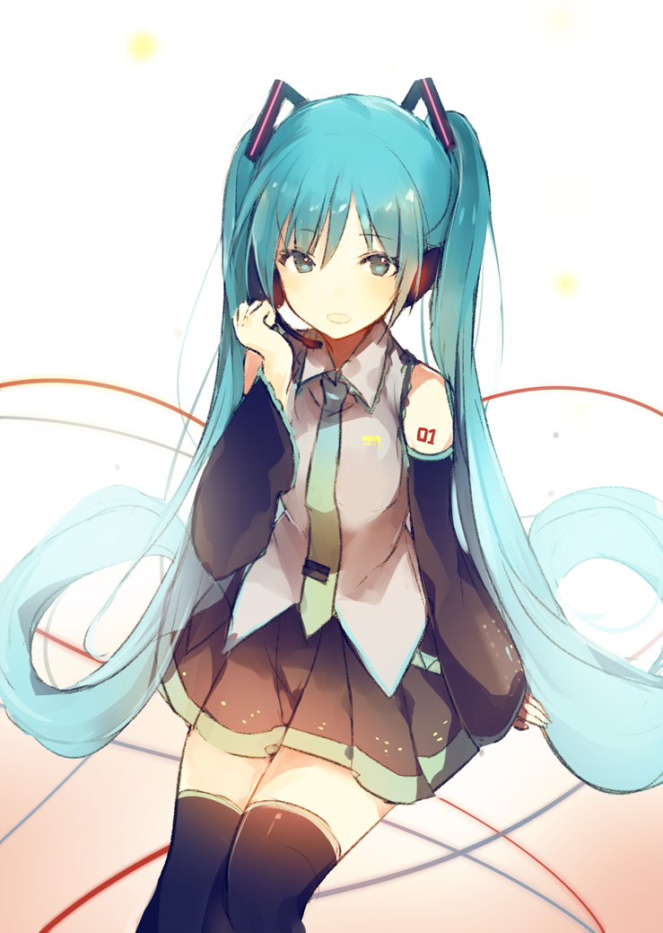 VOCALOID 初音未来 绘师：Lpip（p id=6996493） 本作品id=70479561