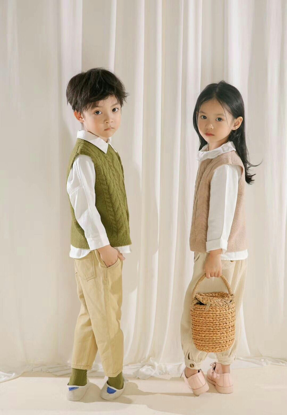 萌娃唯美可爱头像壁纸兄妹情头