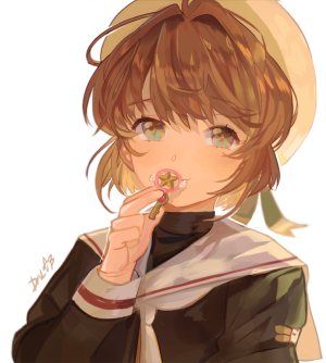 小樱和小狼。