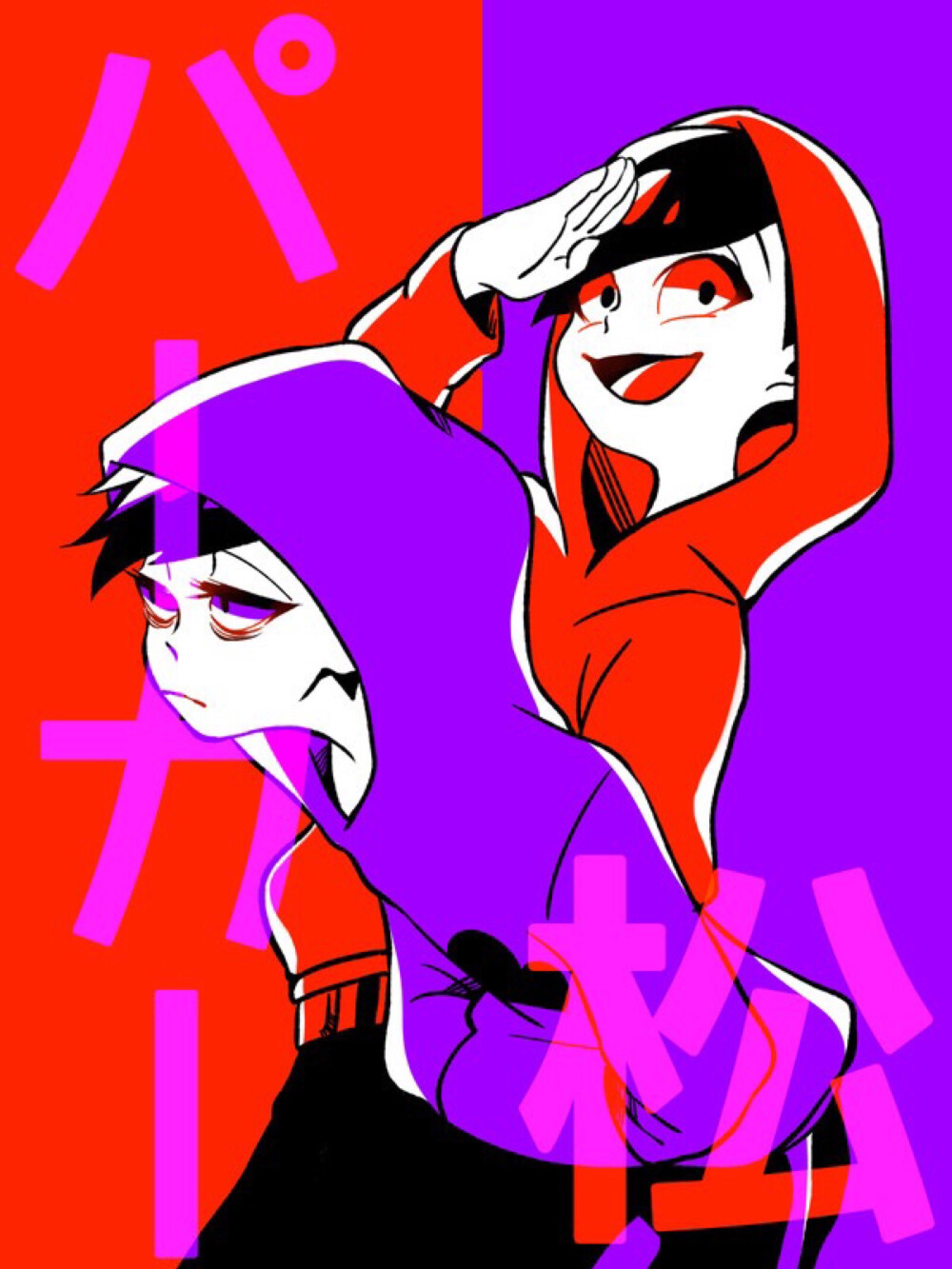 这个作者是神啊画风也太戳了paka十四松