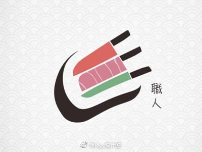 .寿司餐厅Logo设计品牌logo ​​​​