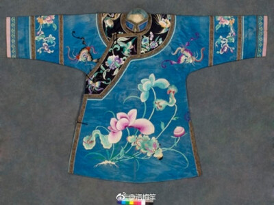 清末(1900S),一枝花的女袄（汉） ​​​