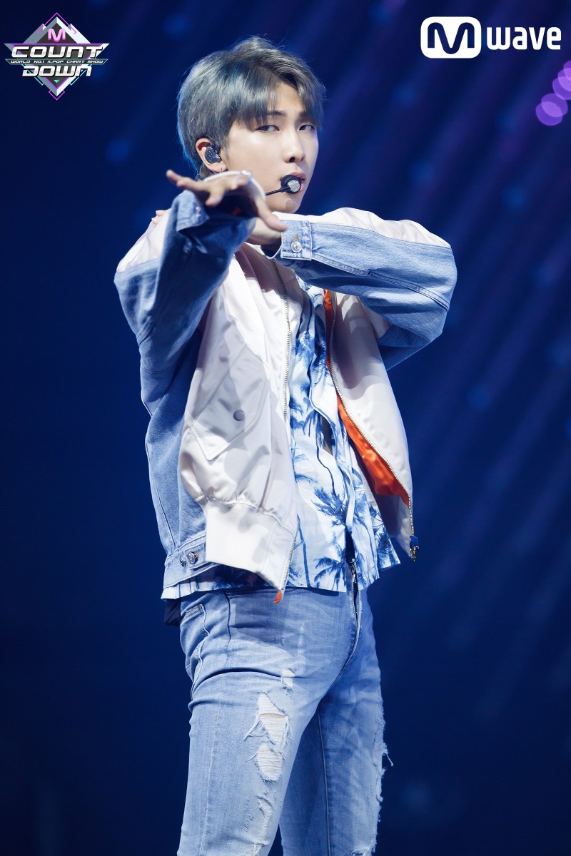 rm金南俊bts防弹少年团20180830mcountdownimfine舞台