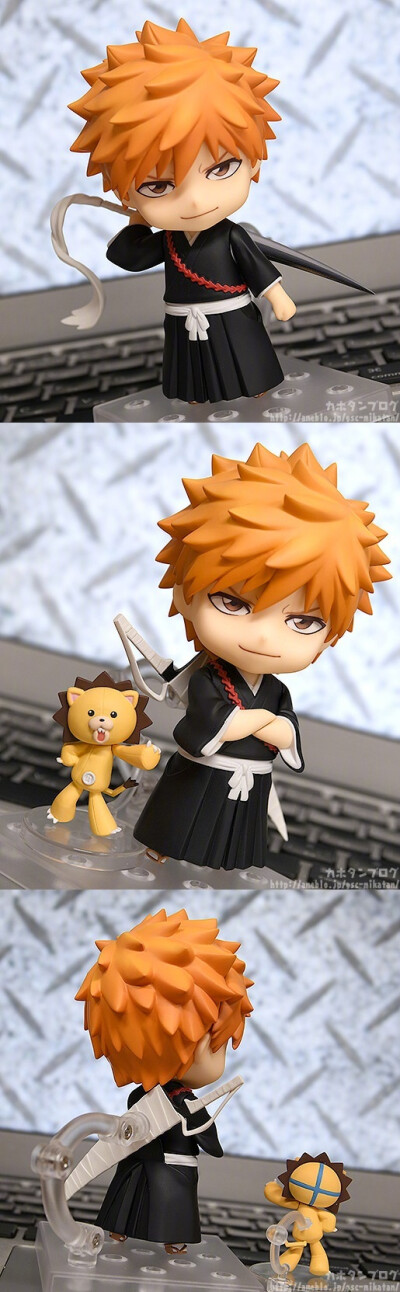 GSC 死神 BLEACH 黑崎一护 粘土人 9月4日开订更新：4800円(含税) 2019年4月发售 ​