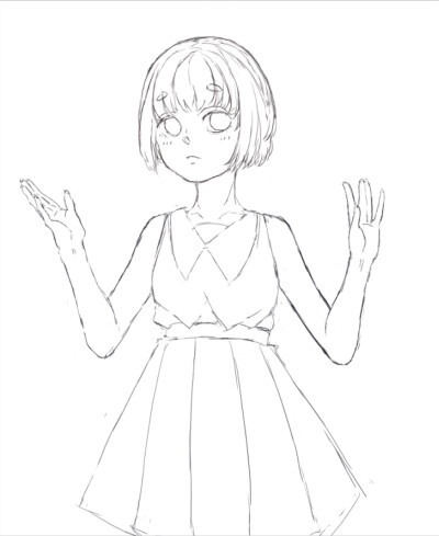 49.有了板子之后的第一张板绘 ＼(*T▽T*)／
这里补上日期 2018.9.4