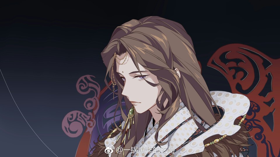 「古风美男」一锅玄哥 绘