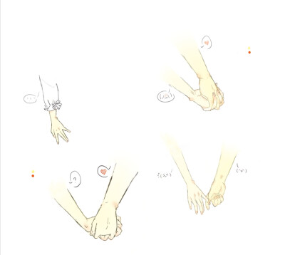 51.上色练习 手部
（嘛 就是帮别人画头像 ＼(*T▽T*)／ 。。。
补上日期：2018.9.5