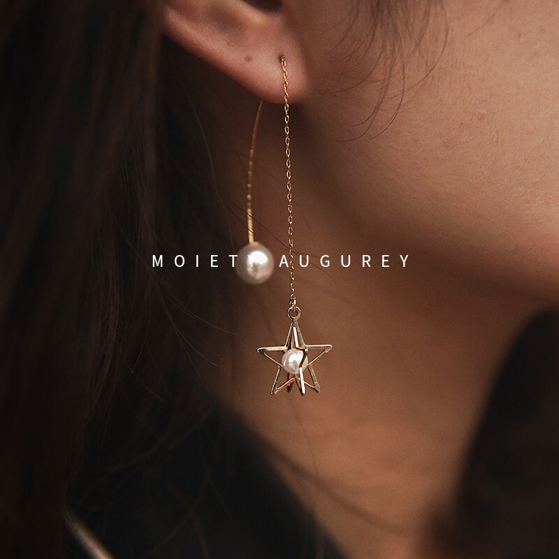 Moiety 星眠 Sleepy stars 星星耳线手工定制