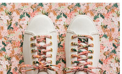 Keds x Rifle Paper Co.
Fall for florals and Embroidered elegance