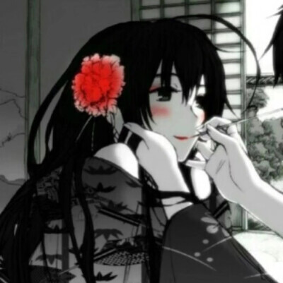 复古 黑白 男女情头