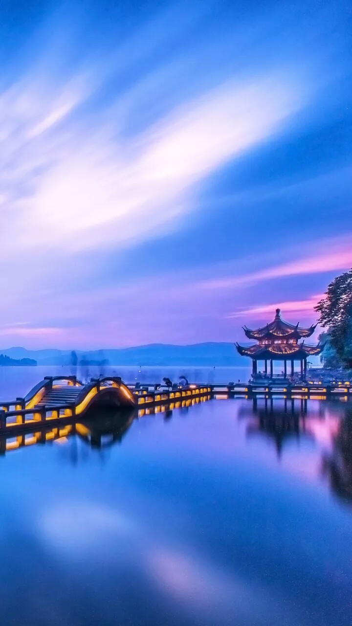 西湖美景杭州