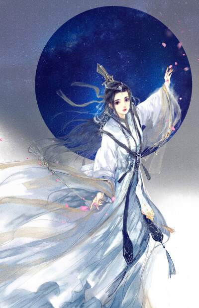 #云裳羽衣# 司命歧天套装~ 绘师：雨沫上青