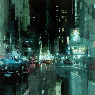 《悲情城市》配色和线条构图好棒！ | Jeremy Mann ​​​​