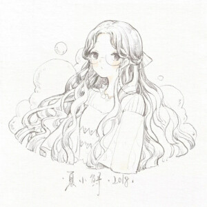 夏小鲟，100发型大挑战