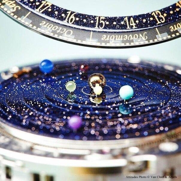 Van Cleef & Arpels | 太阳系中行星的精准运动 ​​​​