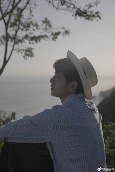 金浩森写真文艺背景