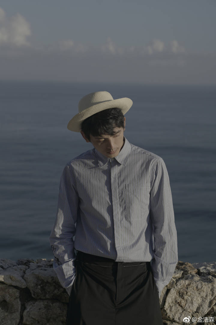 金浩森写真文艺背景