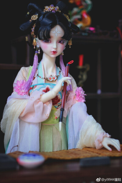 古风美人 SD娃娃 BJD 玩具 人偶 壁纸 萌物 