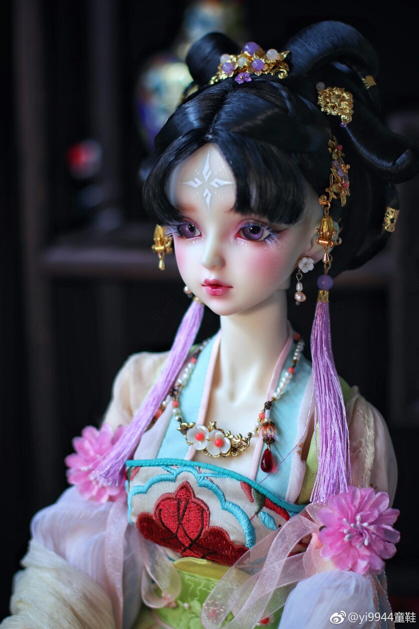 古风美人 SD娃娃 BJD 玩具 人偶 壁纸 萌物 