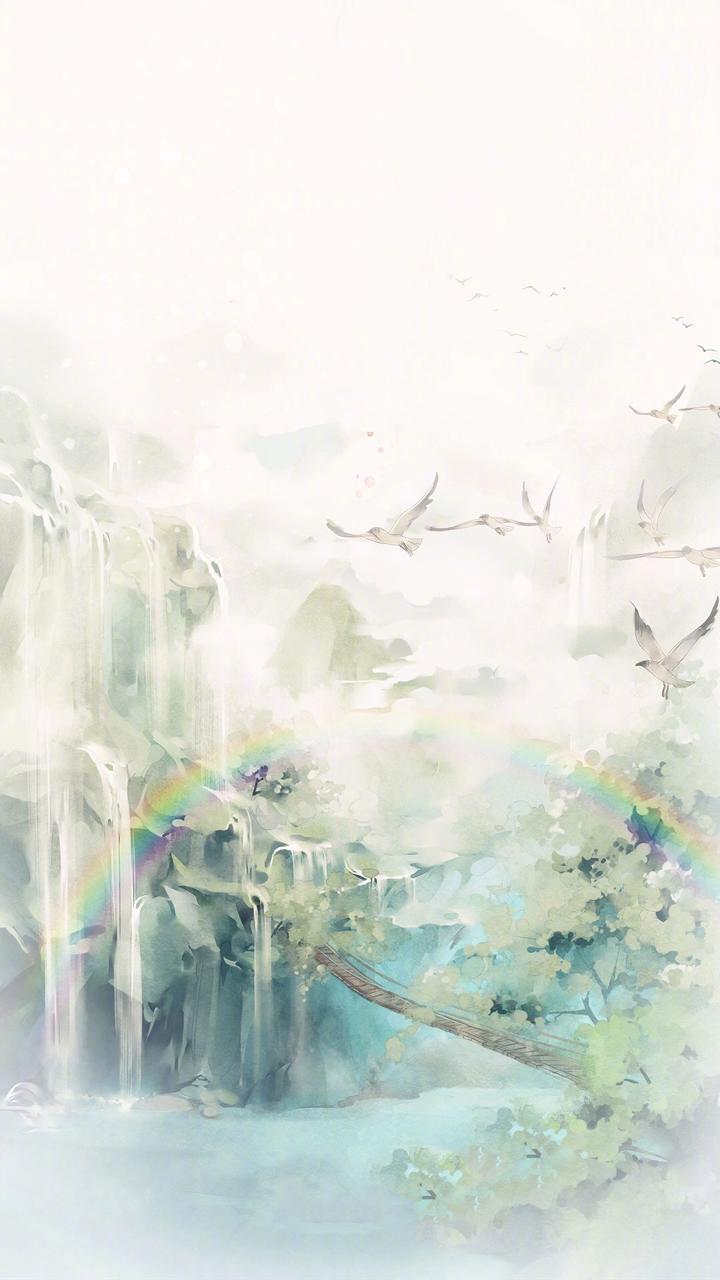 古风手绘壁纸系列
唯美风景