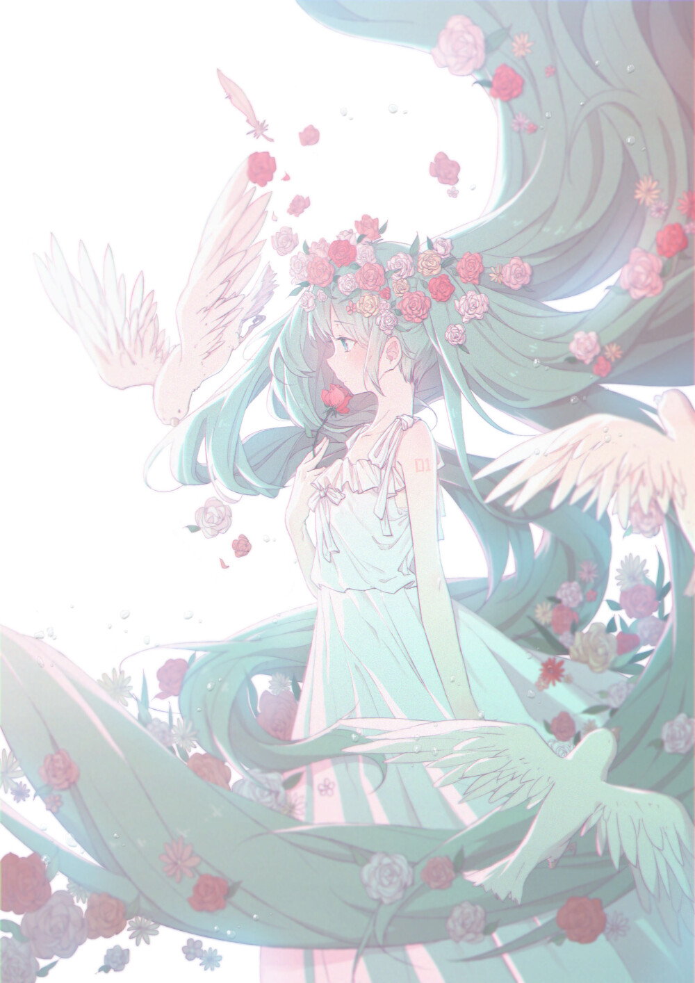 VOCALOID 初音未来 绘师：NOCA51（p id=13498554） 本作品id=70583752