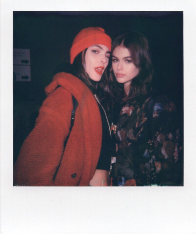 Vittoria Ceretti&Kaia Gerber