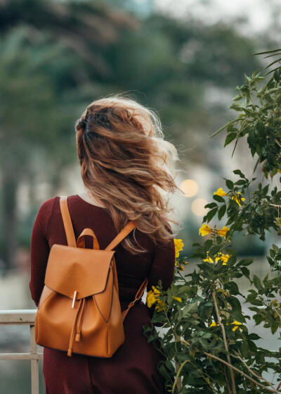 Girl with beautiful hair