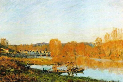 Golden autumn，Isaac Levitan [俄]
望穿秋水，却道天凉好个秋 。
露从今夜白，听诗解相思。