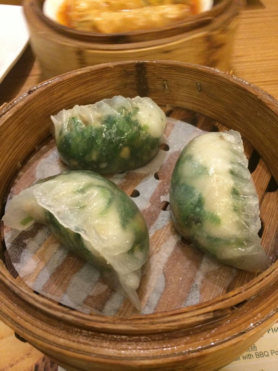 菠菜鲜虾饺