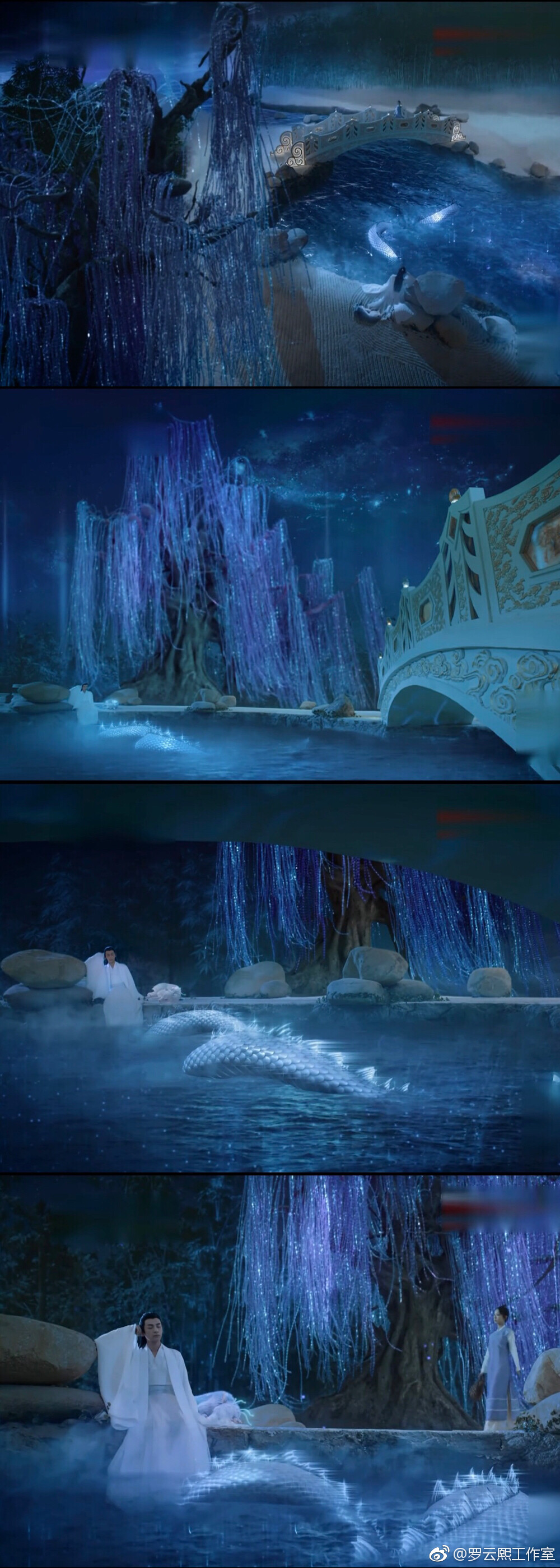 罗云熙 润玉 电视剧《香蜜沉沉烬如霜》 夜间泡尾巴的小鱼仙倌 图文