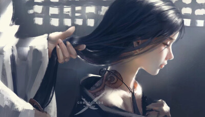 高清动漫美图♡壁纸♡
Ghost Blade 鬼刀 原绘师：wlop（pixiv id=2188232） 