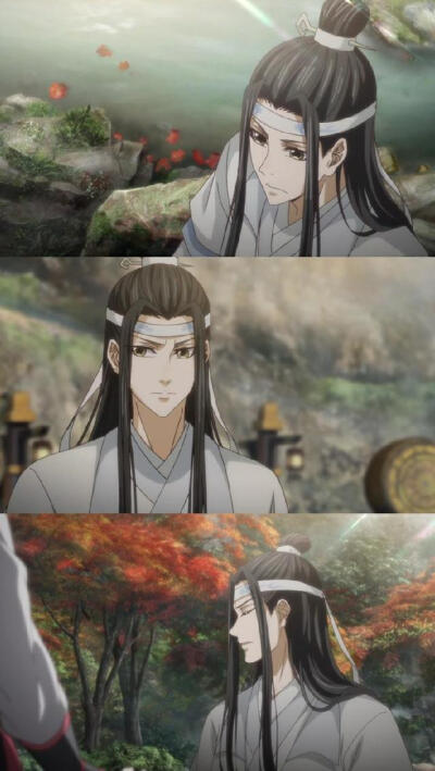 魔道祖师拼接壁纸
找图不易，拿图点赞
感谢。