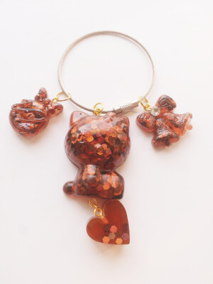 更新。滴胶作品。