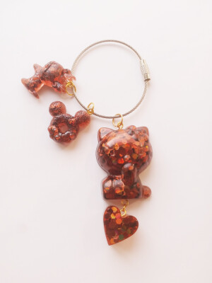 更新。滴胶作品。