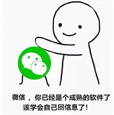 知道吗！你已经是个成熟的软件了！ ​