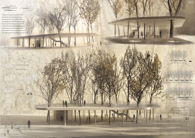 暖色调排版设计 ​